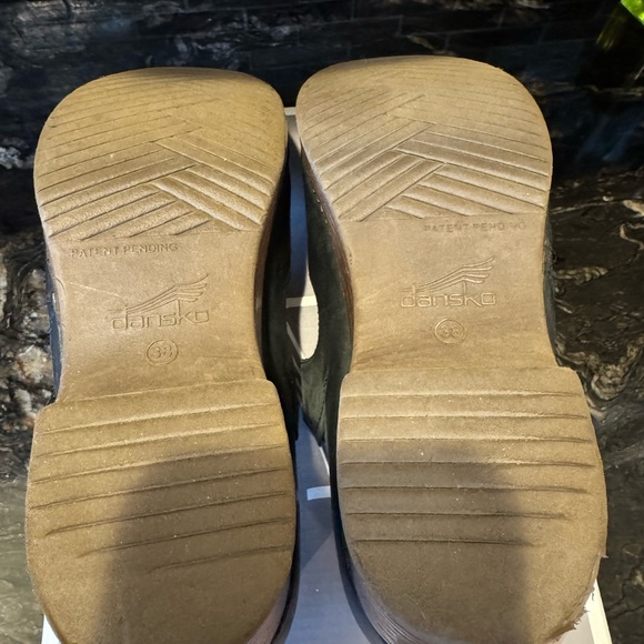 Dansko Black Leather Mary Jane Beatrice. Size 38.(8}. - Picture 9 of 11